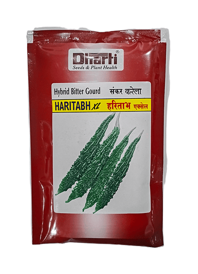 Hybrid Bittergourd Haritabh 50gm by Dharti Seeds