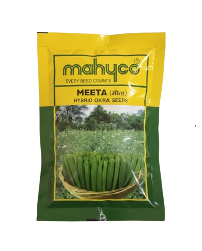 MAHYCO MEETA HYBRID BHINDI (Okra) SEEDS